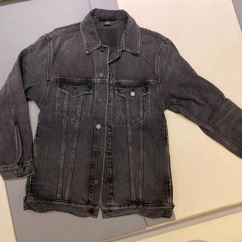 Alexander Wang AlexanderWang Distressed Denim Jacket Size XS / US 0-2 / IT 36-38 - 1 Thumbnail