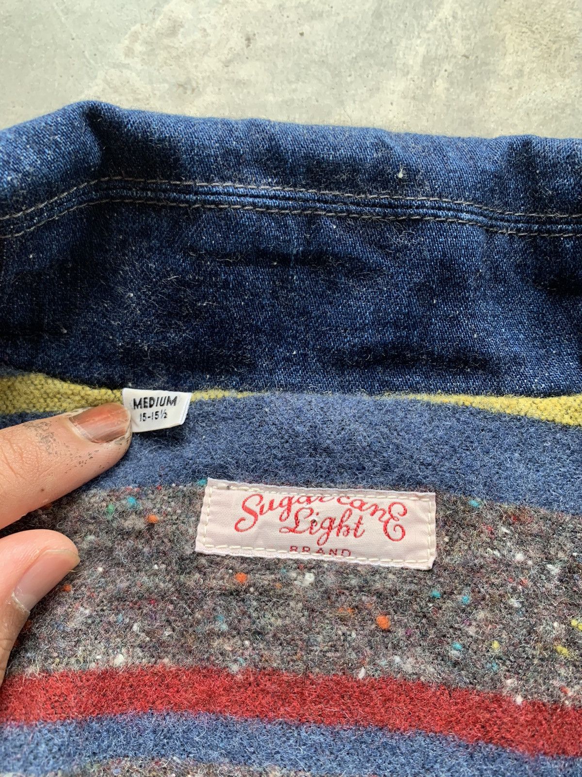 Sugar Cane Vintage Sugar Cane Denim Worker Long Jacket Size US M / EU 48-50 / 2 - 8 Thumbnail