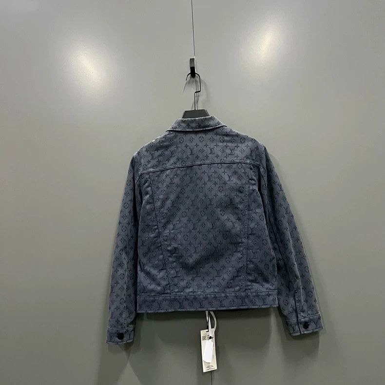 Louis Vuitton Louis Vuitton Navy blue presbyopic denim jacket 2503-Nextar Size US S / EU 44-46 / 1 - 2 Thumbnail
