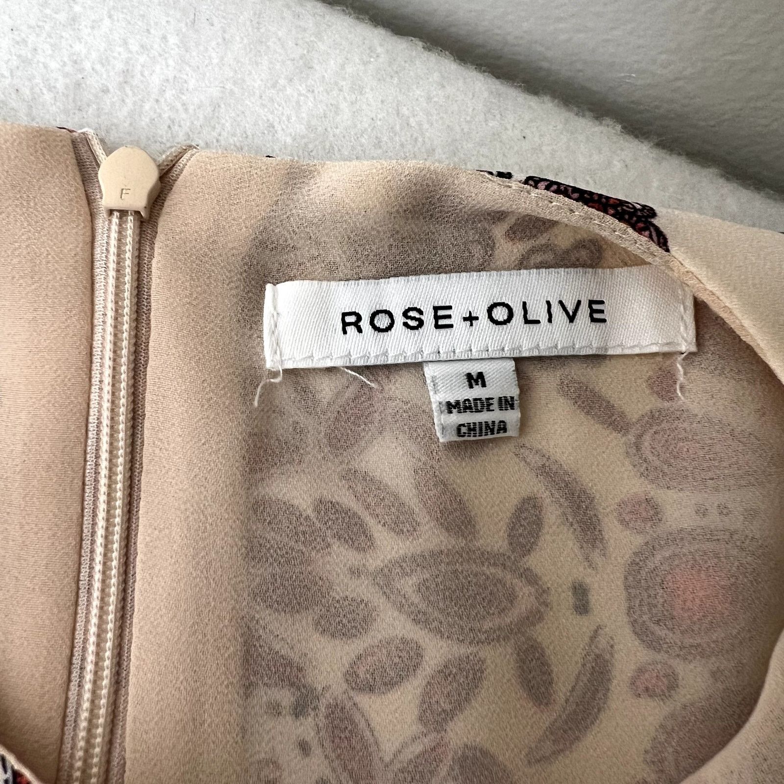 Other Rose + Olive Pink Patterned Tank Top Size M / US 6-8 / IT 42-44 - 7 Thumbnail