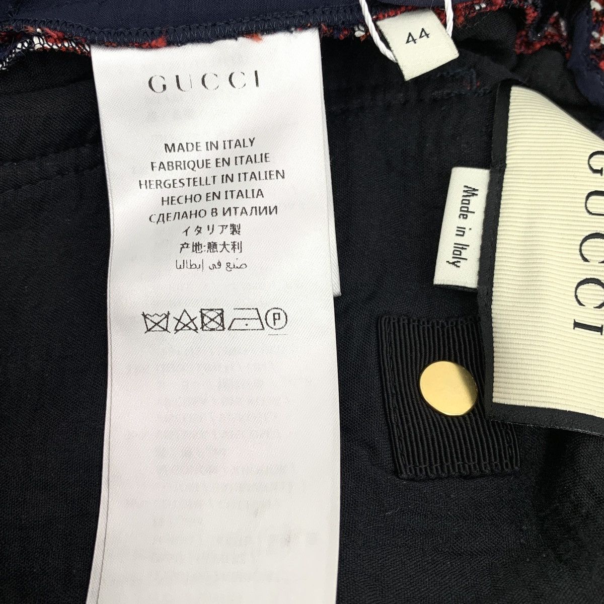 Gucci Gucci Red Cotton Check Woven Tweed Casual Shorts Size 30" / US 8 / IT 44 - 7 Thumbnail