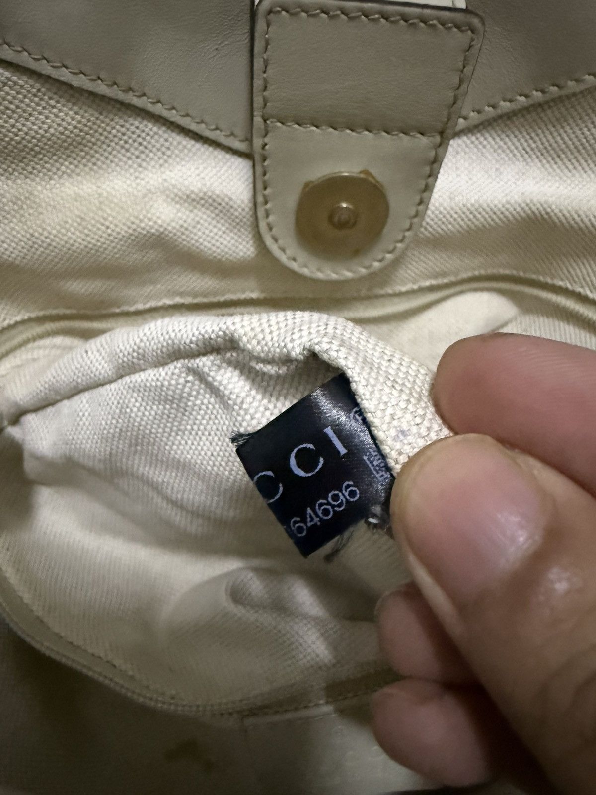 Gucci Vintage Gucci Sukey beige GG Canvas Size ONE SIZE - 16 Thumbnail