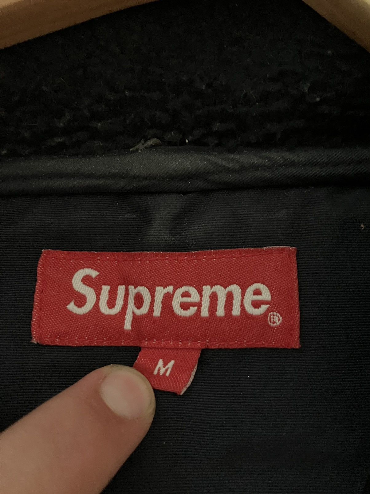 Supreme Supreme FW1 7 Polartec Half Zip Fleece Navy Size US M / EU 48-50 / 2 - 4 Thumbnail