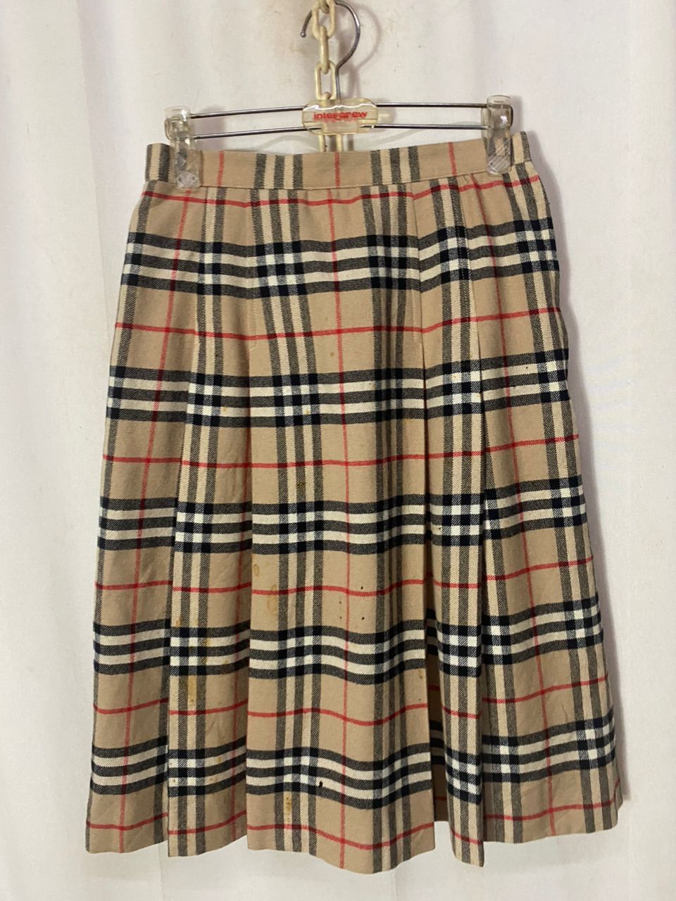 Burberry Vintage Burberry novachek wool skirt Size 26" / US 2 / IT 38 - 3 Thumbnail