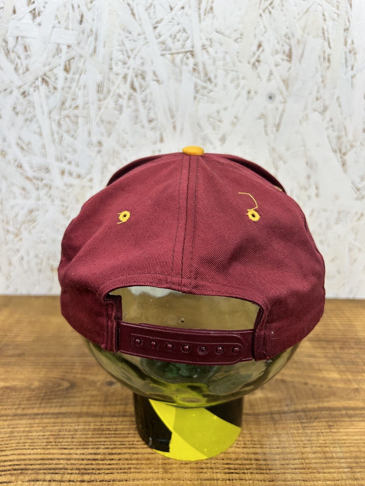 NFL 90s NFL Washington Redskins Red Cap Hat OS Size ONE SIZE - 5 Thumbnail