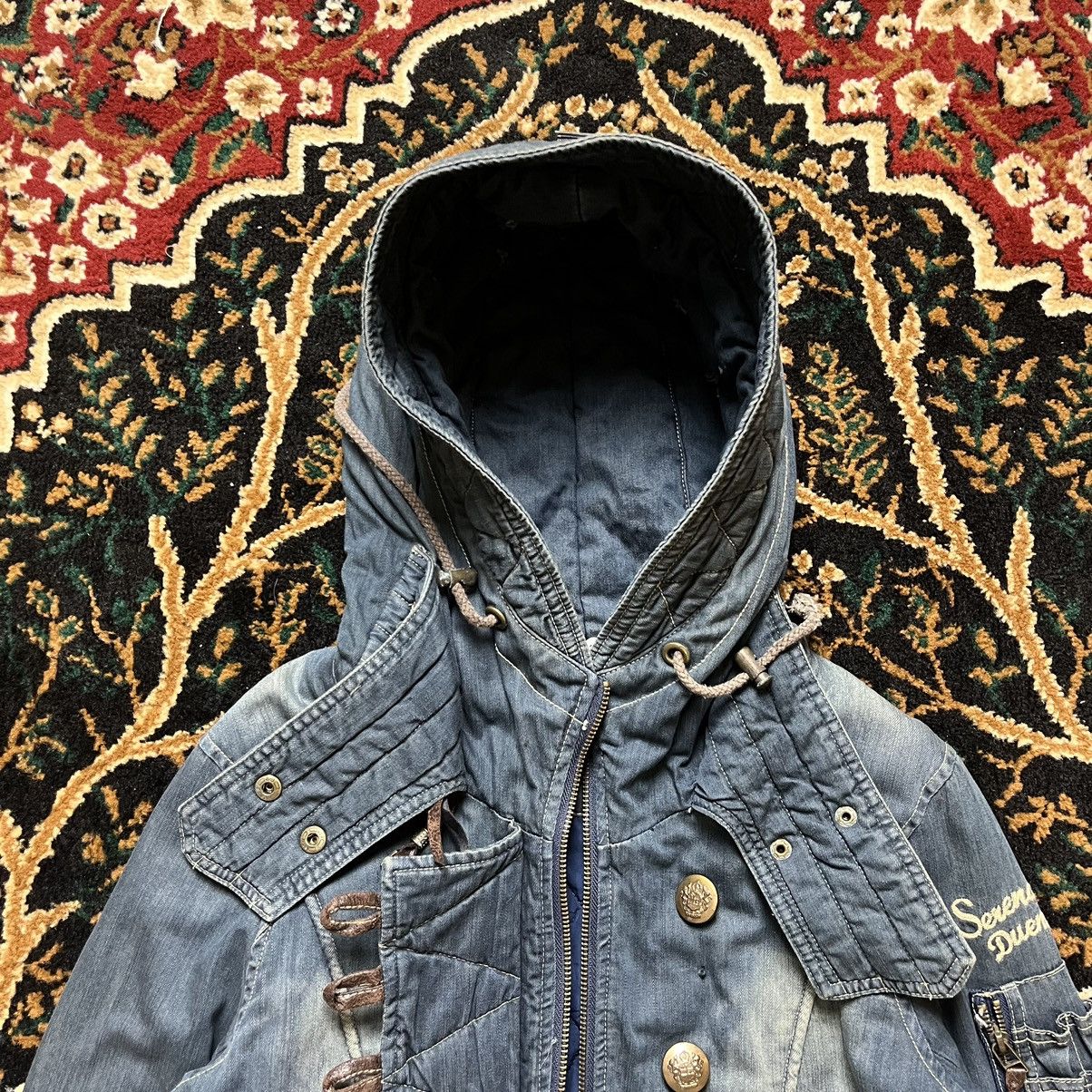 14th Addiction × If Six Was Nine × KMRii GARULA SEDITIONARIES BONDAGE JEAN JACKET Size US M / EU 48-50 / 2 - 5 Thumbnail