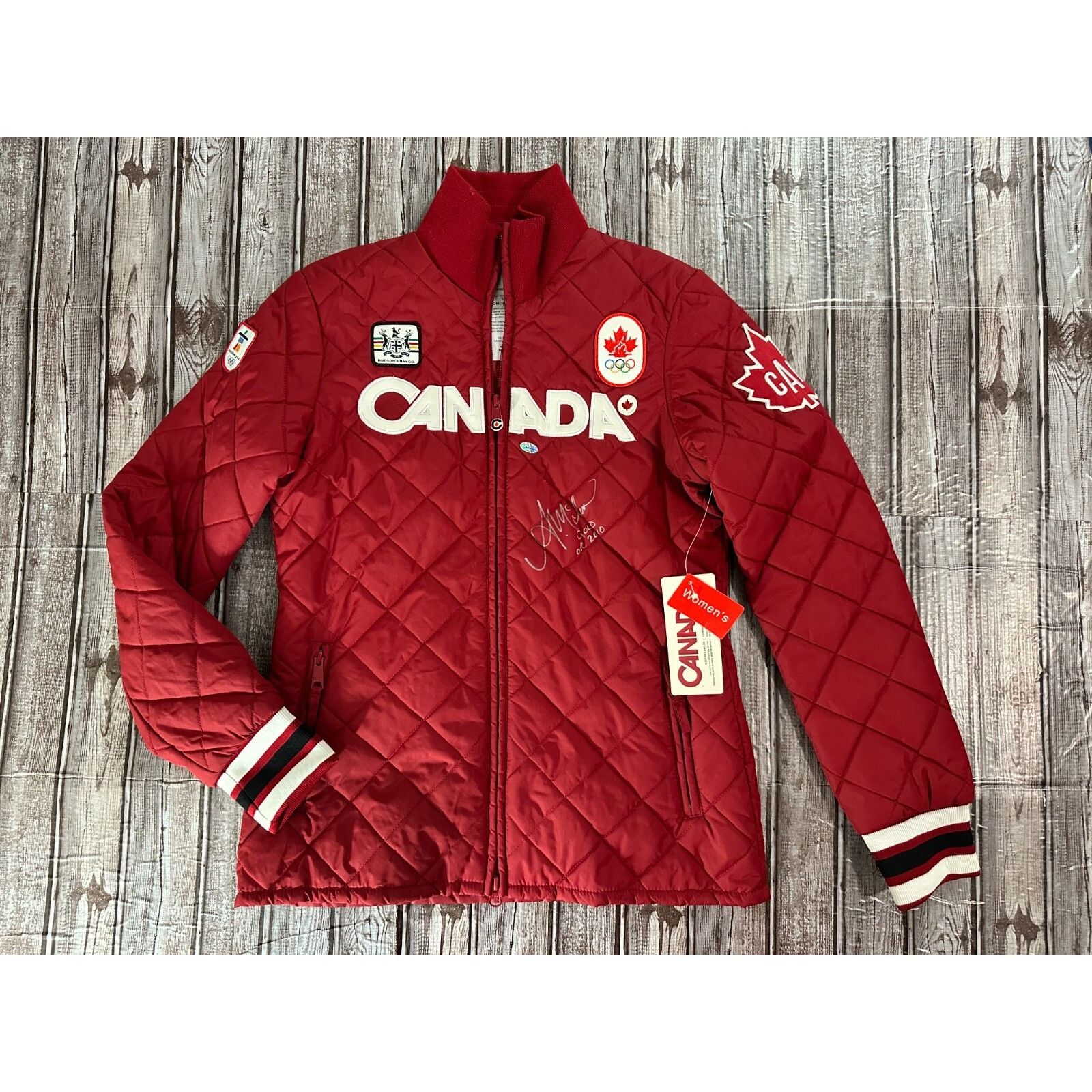 Hudson Hudson's Bay 2010 team Canada Olympic jacket S NWT Ashleigh Size S / US 4 / IT 40 - 1 Thumbnail