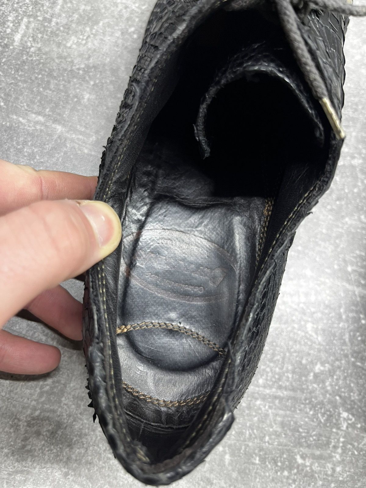 Barracuda Barracuda avant garde python learher bottega veneta style Size US 10.5 / EU 43-44 - 14 Thumbnail