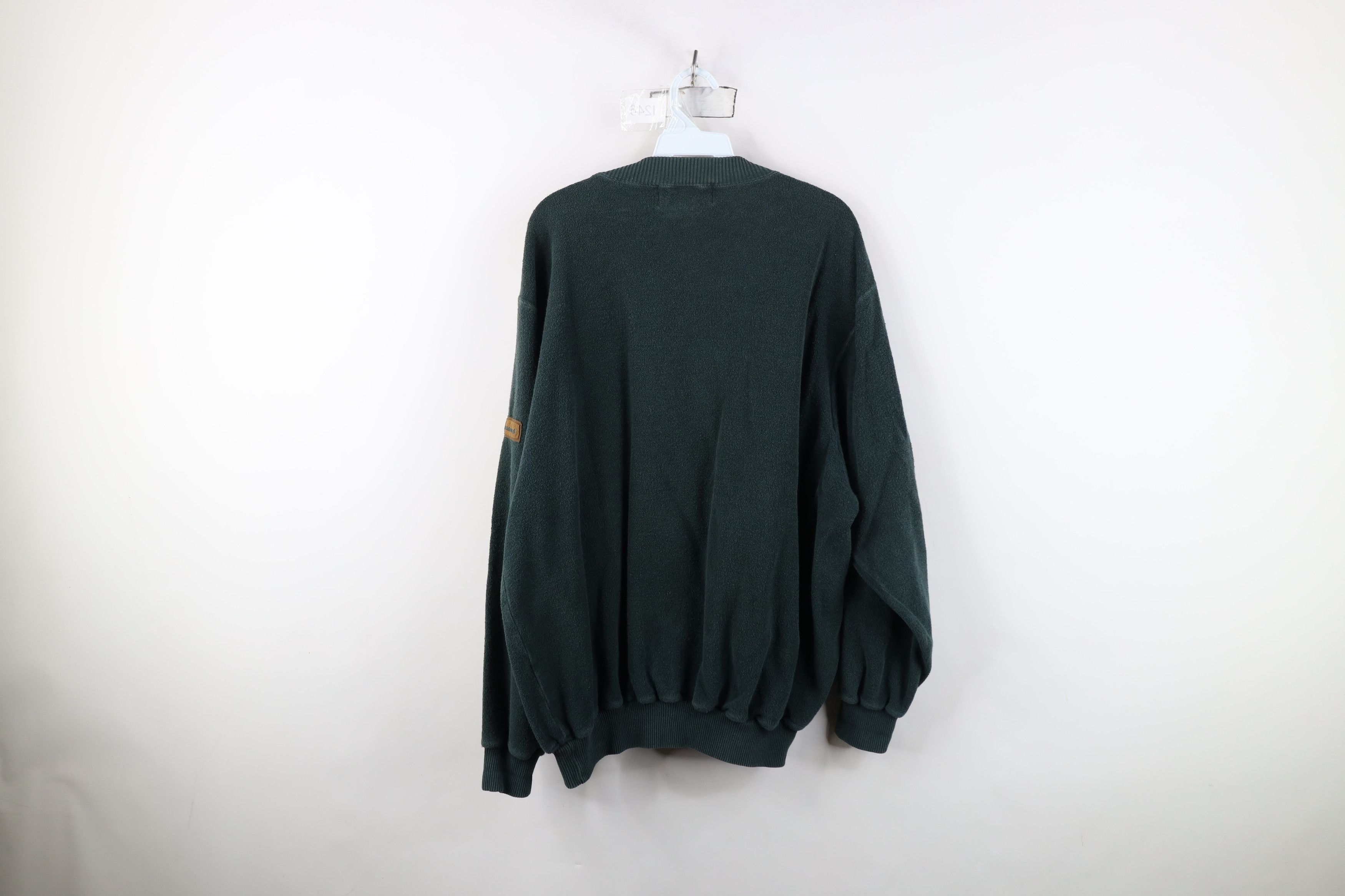 Vintage Vintage 90s Spell Out Golf Reverse Fleece Sweatshirt Green Size US M / EU 48-50 / 2 - 11 Thumbnail