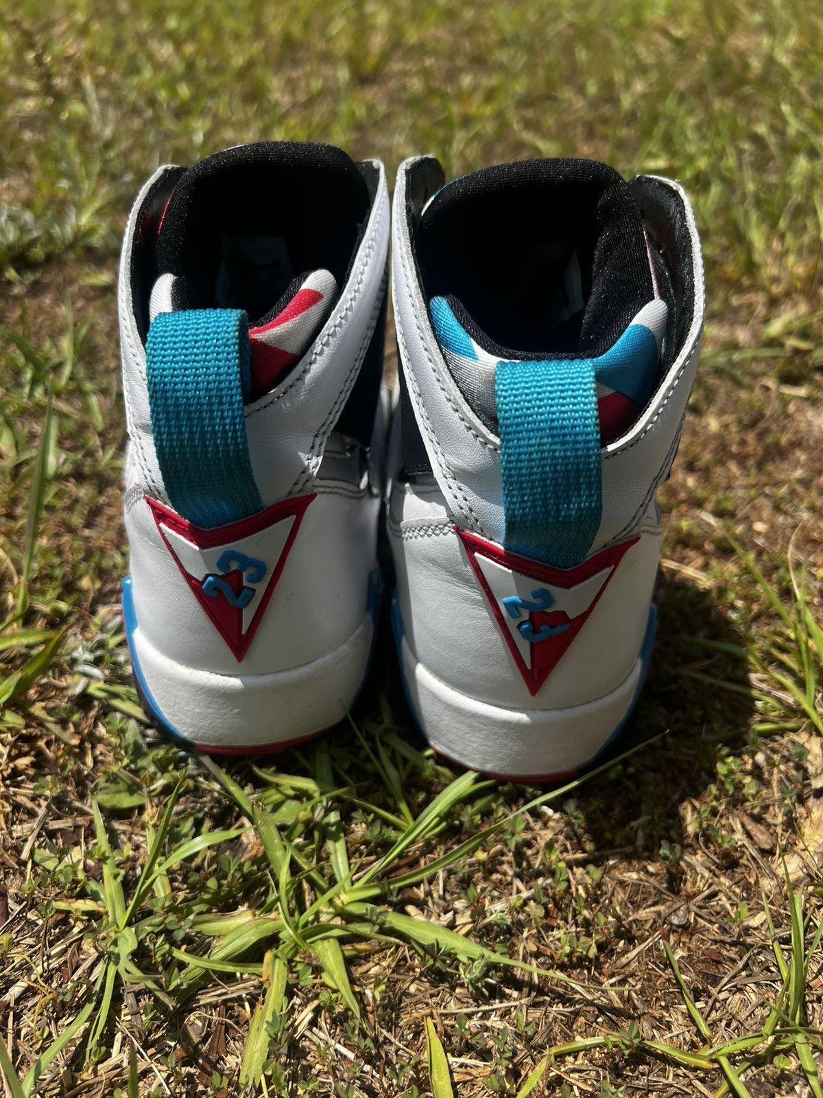 Jordan Brand CLEAN Air Jordan 7 size 6 VII Orion Blue 2011 shoes Size US 6 / EU 39 - 9 Thumbnail