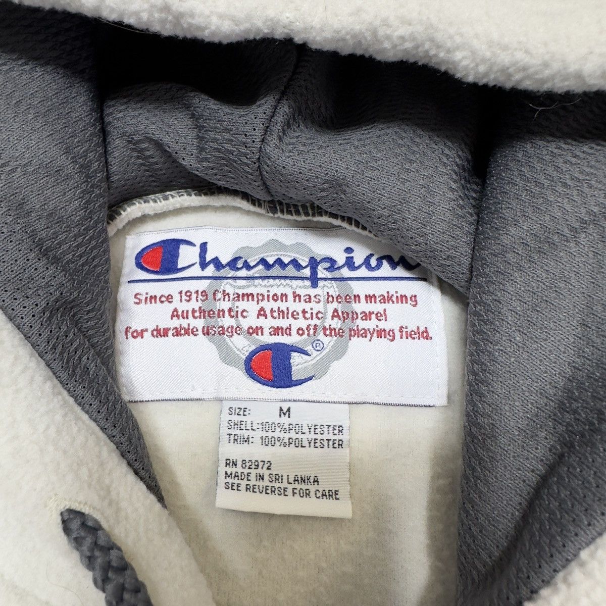 Champion × Vintage Vintage Champion fleece hoodie Size US M / EU 48-50 / 2 - 4 Thumbnail