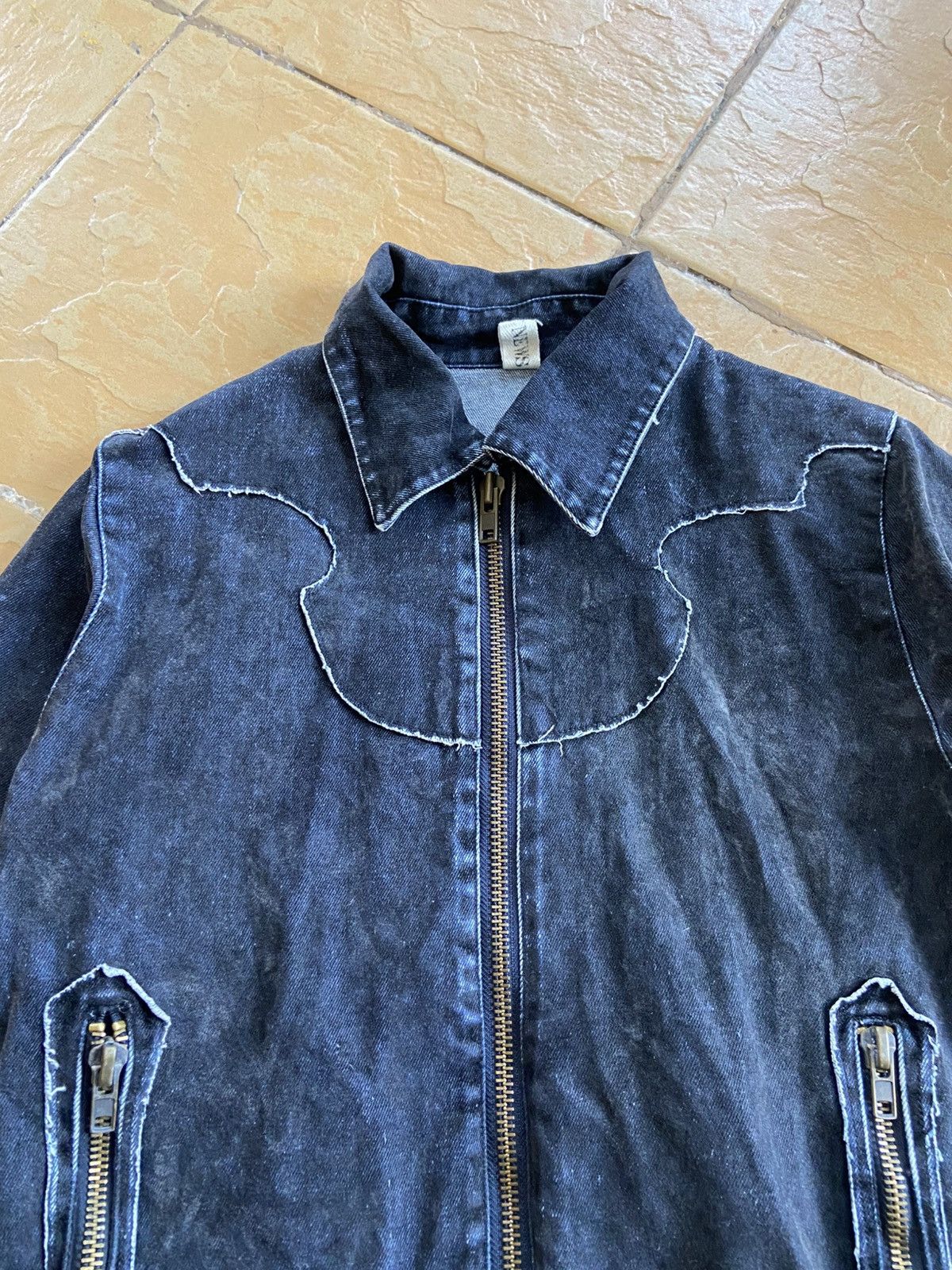 Japanese Brand Rare Dailly News cross Jacket Size S / US 4 / IT 40 - 2 Thumbnail
