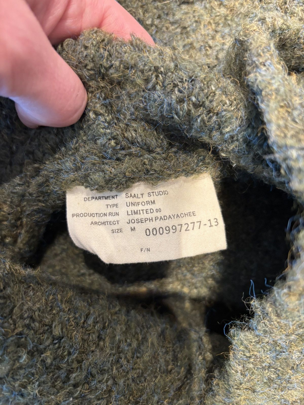 Saalt Studio Saalt Studio Moss Oat Hoodie Size US M / EU 48-50 / 2 - 2 Thumbnail