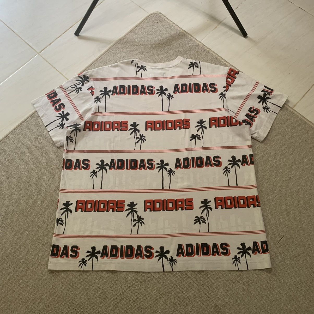 Adidas Adidas Majica LA PALM TEE Size US XL / EU 56 / 4 - 10 Thumbnail