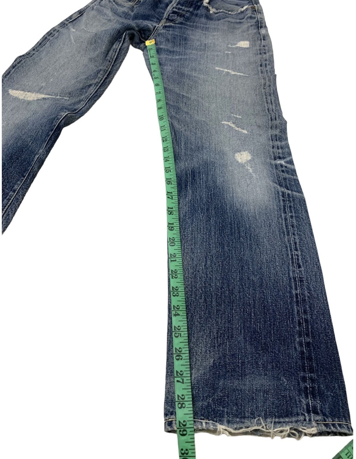 Kapital Kapital distressed selveged denim Size US 28 / EU 44 - 13 Thumbnail