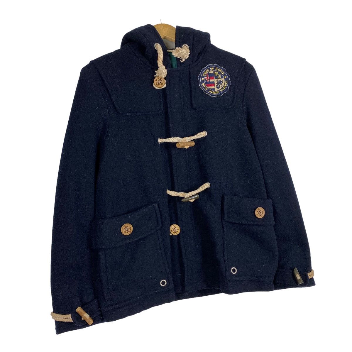 Japanese Brand Lahana Surfing Club State Of Hawaii Duffle Coat Size US M / EU 48-50 / 2 - 3 Thumbnail