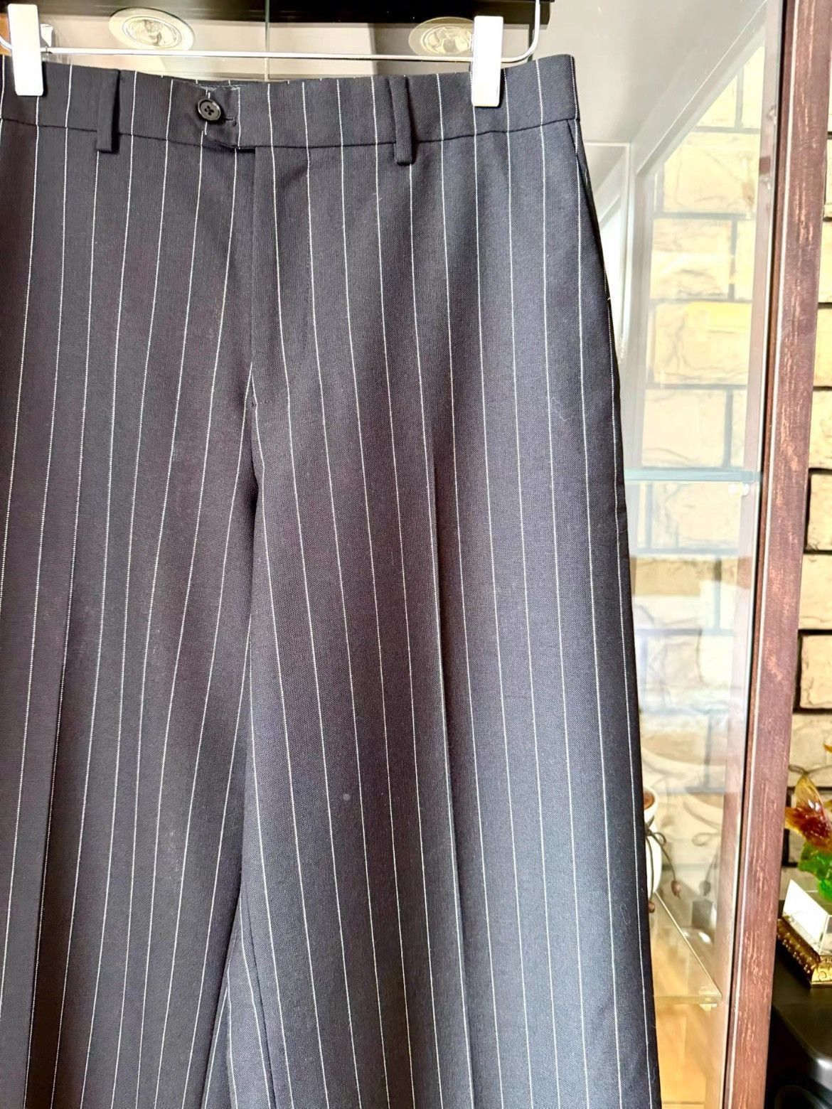 Celine Sz 48 Celine 22SS Runway Stripe Trousers Size US 32 / EU 48 - 2 Thumbnail