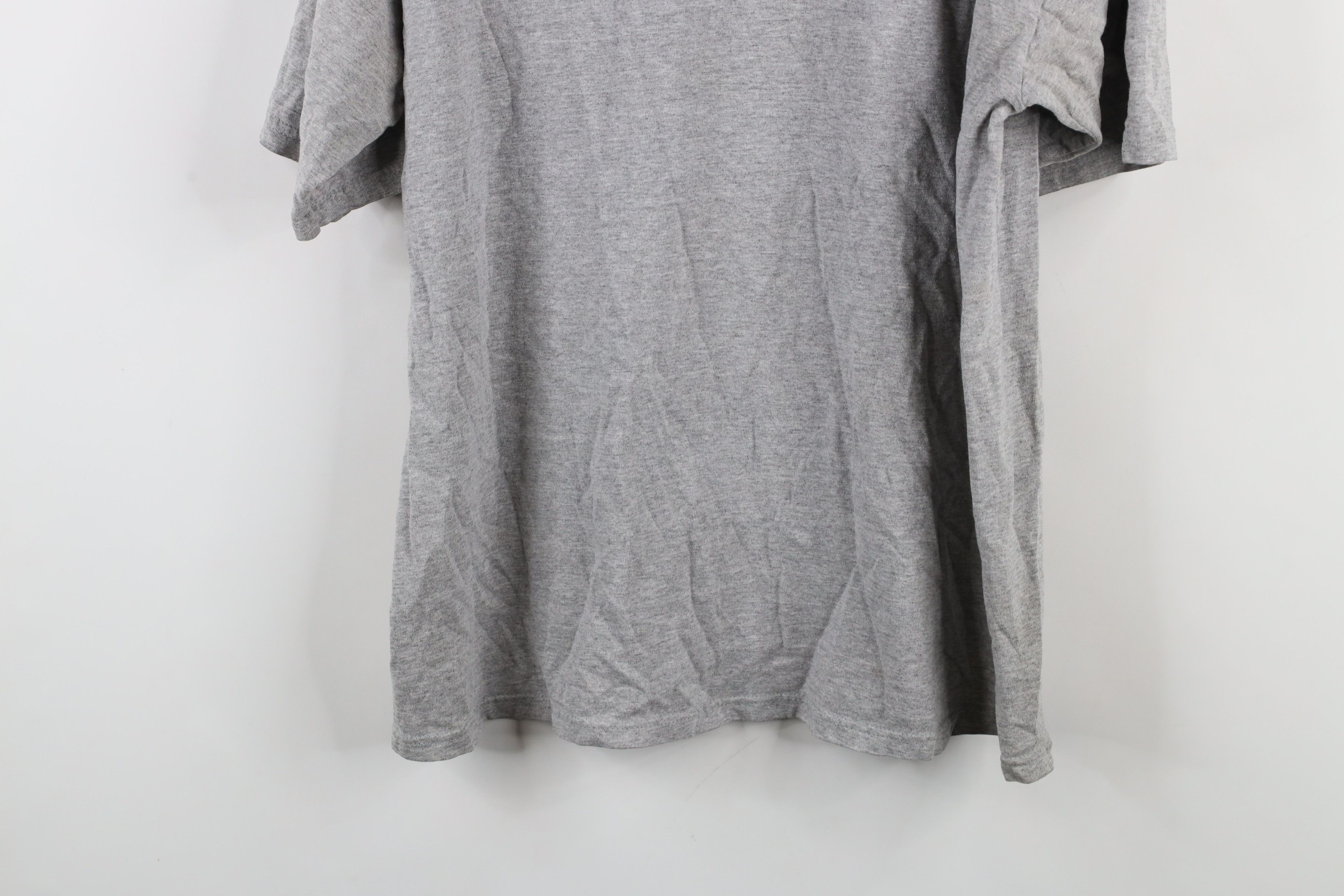 Vintage Vintage 90s Spell Out Lake Tahoe Skiing Flower T-Shirt Gray Size US XL / EU 56 / 4 - 15 Thumbnail