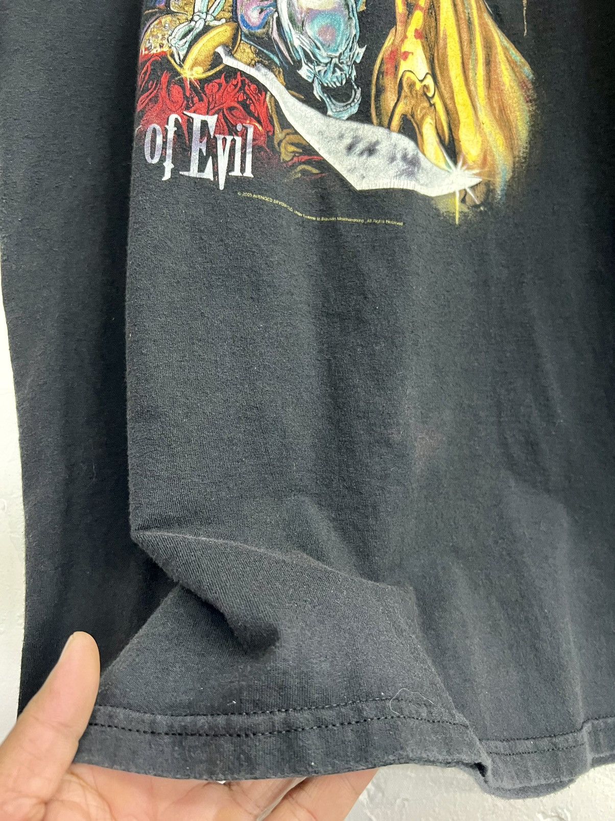 Band Tees × Vintage Vintage Y2K Avenged Sevenfold City Of Evil Promo Tee Size US M / EU 48-50 / 2 - 6 Thumbnail