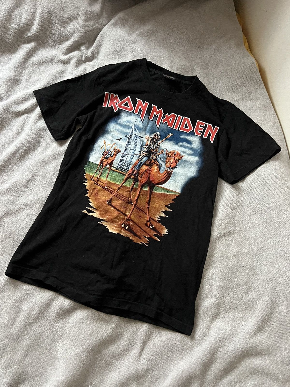 Iron Maiden × Vintage Iron Maiden vintage t shirt tour Dubai Size US M / EU 48-50 / 2 - 1 Thumbnail