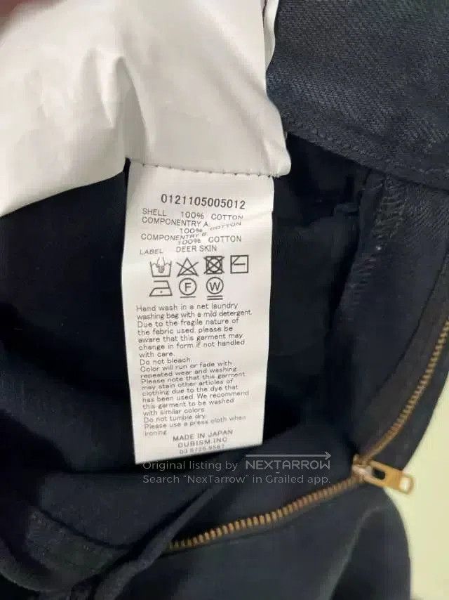 Visvim Visvim Dark Blue Distressed Denim Jeans. Size US 30 / EU 46 - 6 Thumbnail