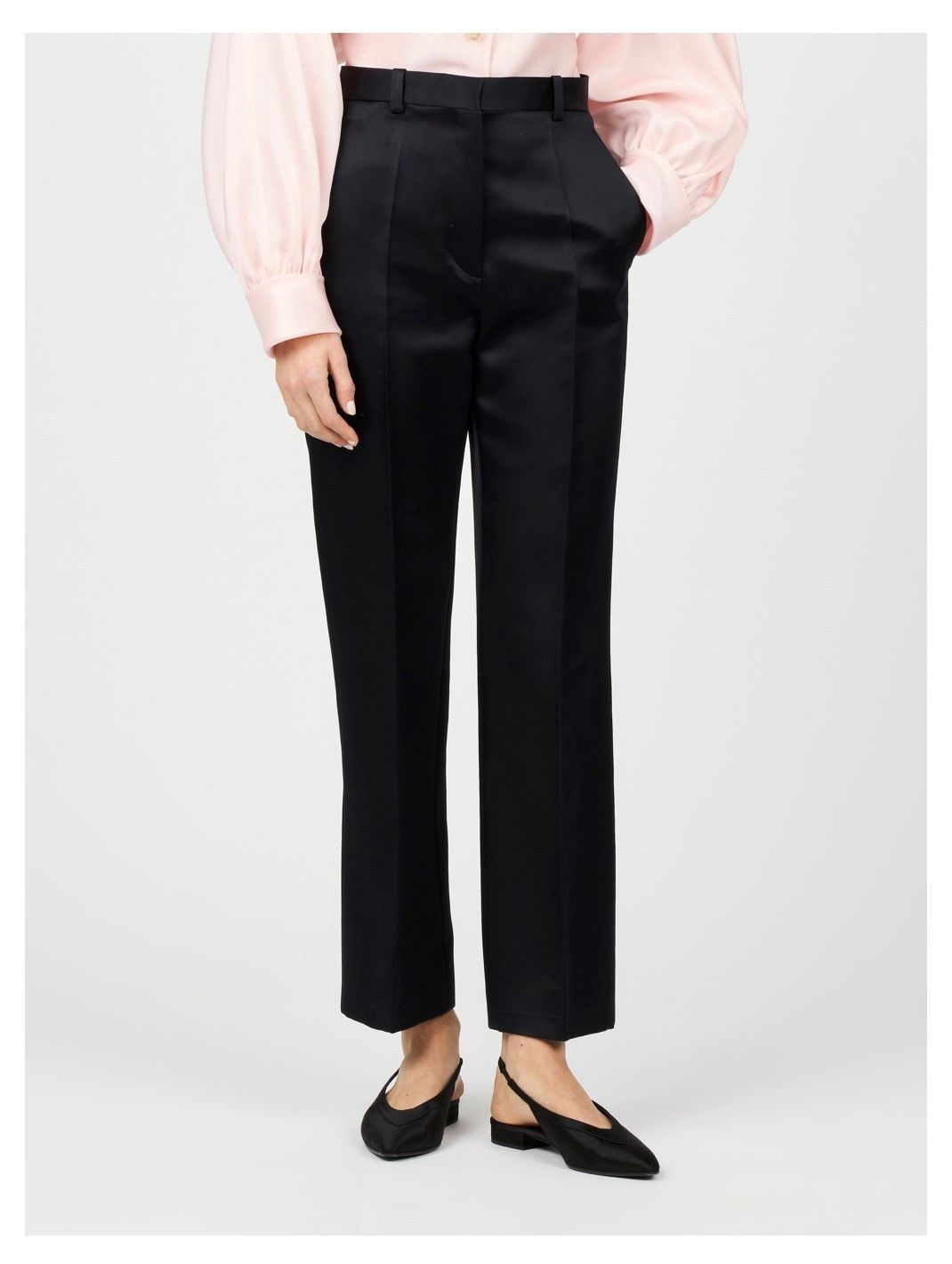 Loro Piana o1srvl11e0526 FAP1318 Brad Pant in Black Size 27" / US 4 / IT 40 - 2 Thumbnail