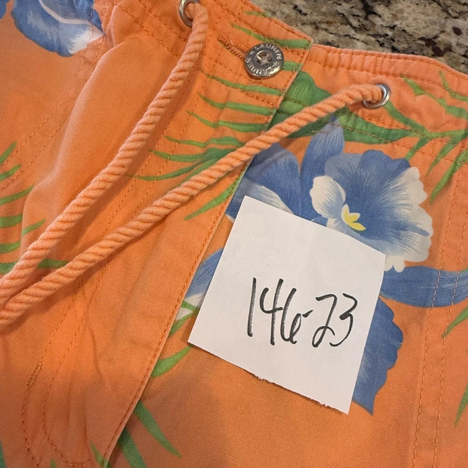 Lauren Ralph Lauren Lauren Ralph Lauren tropical crop pants floral palm SZ 6 Size 28" / US 6 / IT 42 - 11 Thumbnail