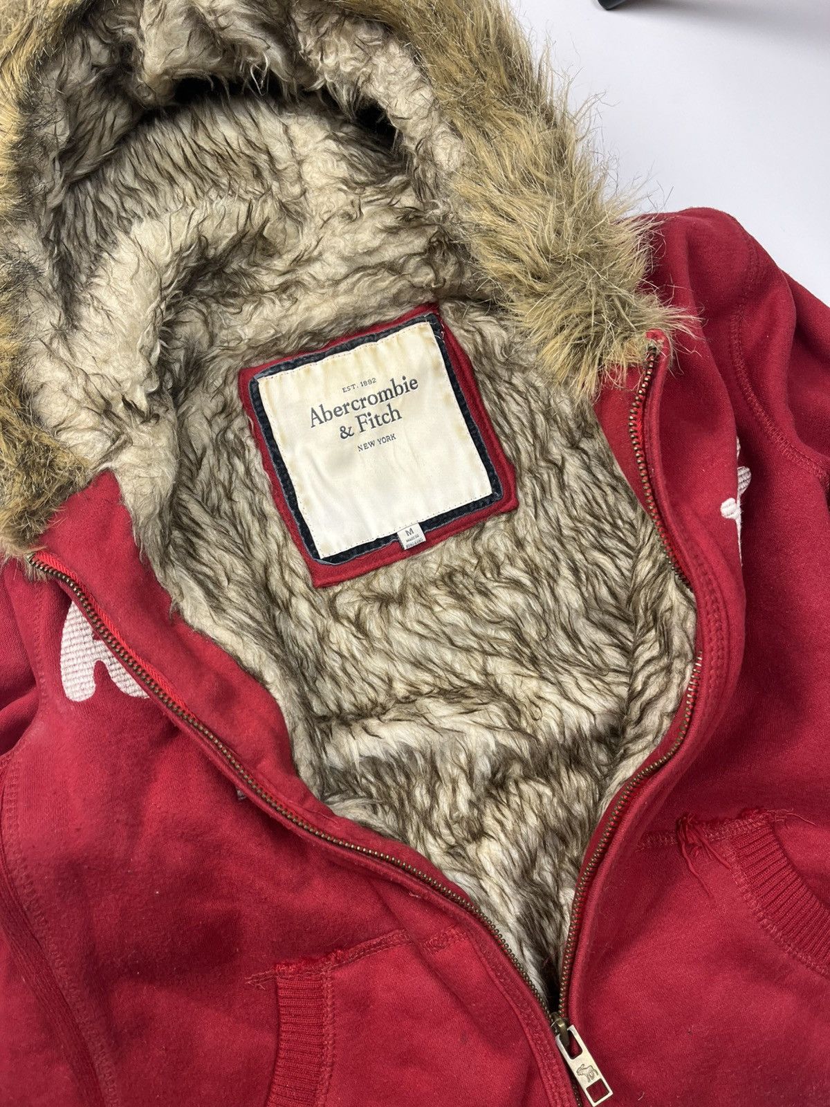 If Six Was Nine Abercrombie faux fur hoodie ifsixwasnine lgb style Size US S / EU 44-46 / 1 - 7 Thumbnail