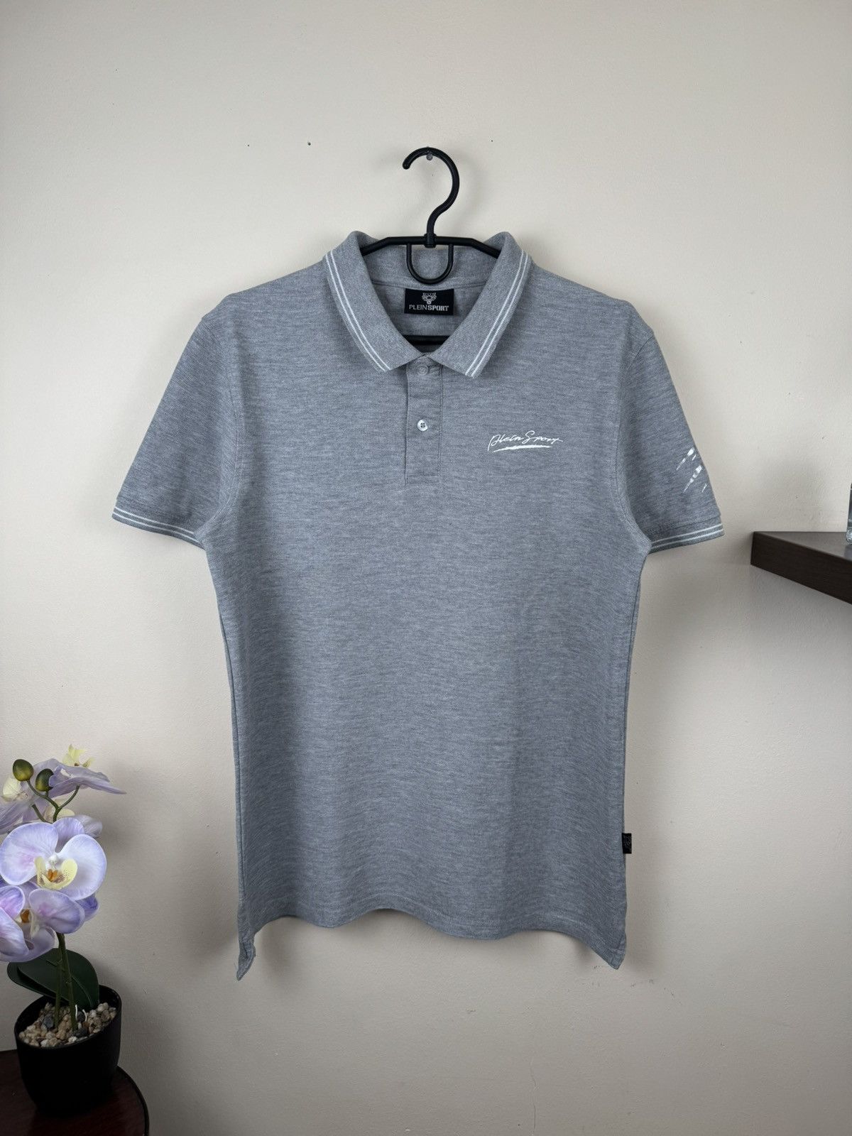 Other Plein Sport T shirt Polo Gray Luxury M Luxury Streetwear Size US M / EU 48-50 / 2 - 10 Thumbnail