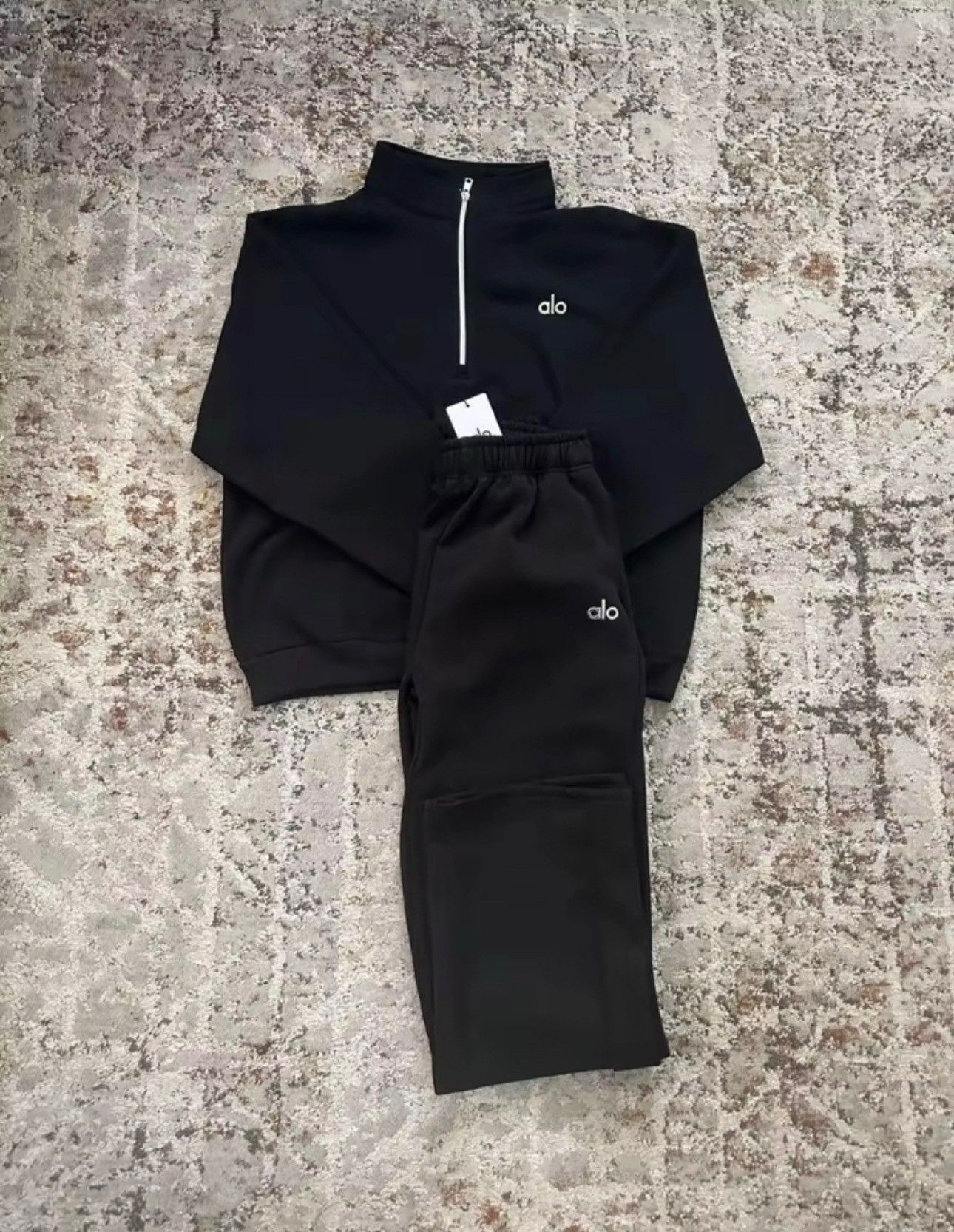 Alo Alo Men's Quarter Zip & Pants Set | Grailed
