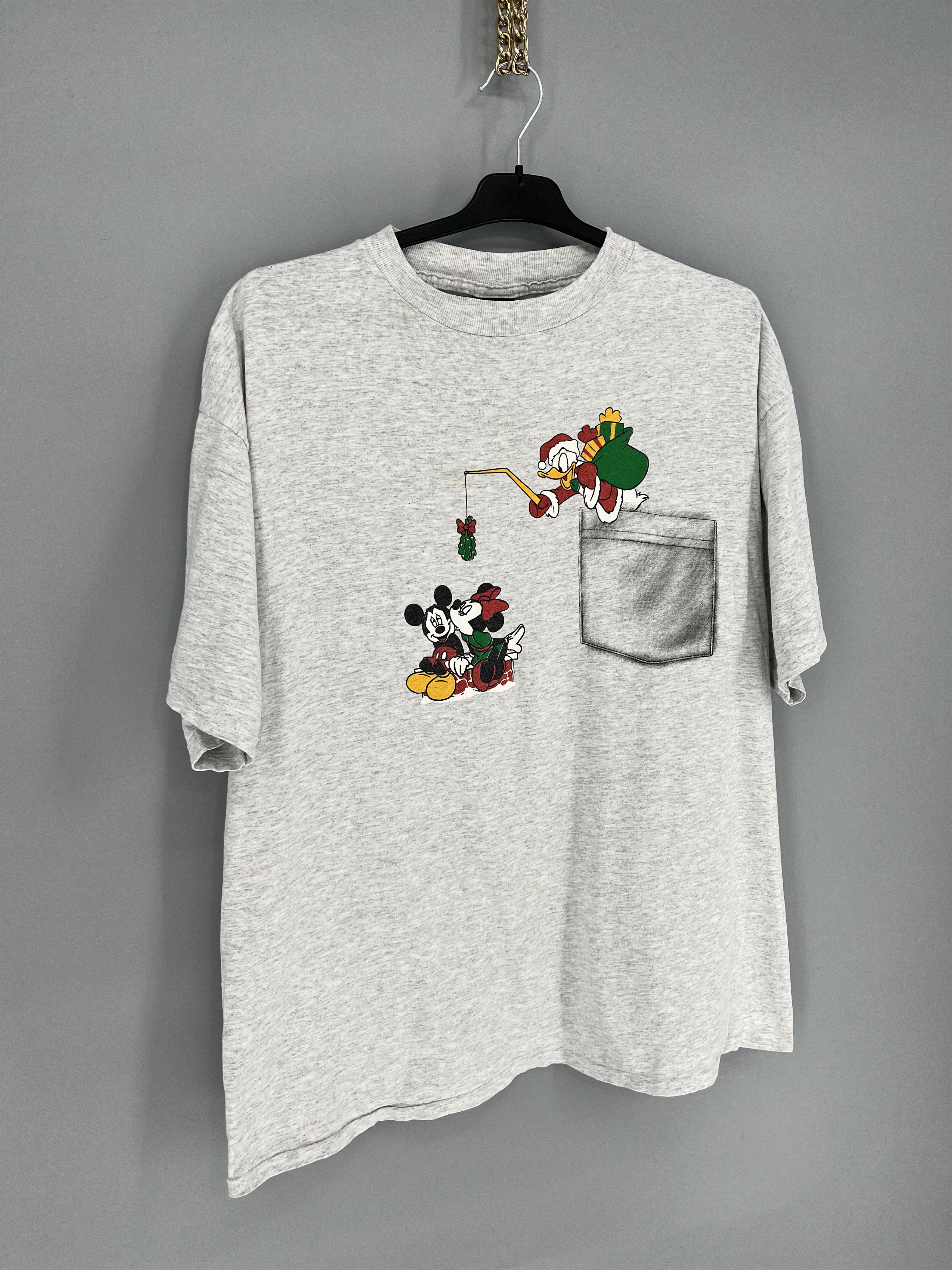Disney Vintage 90s Mickey And Minnie Mouse Shirt Christian's Theme Size US XL / EU 56 / 4 - 2 Thumbnail
