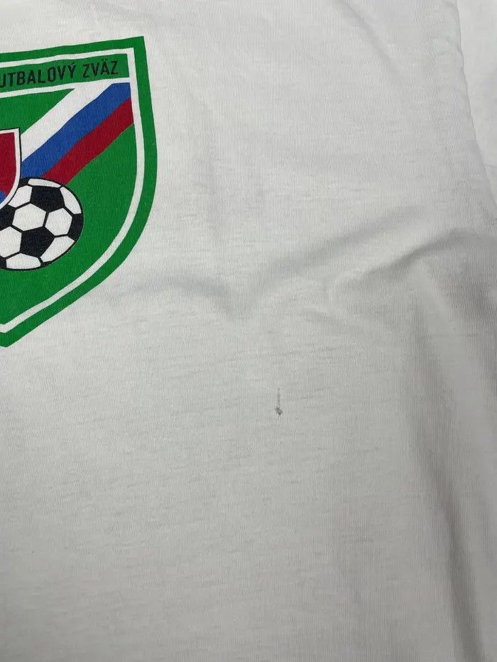 Nike Vintage Nike Slovensko T Shirt 90s Swoosh Football Soccer Size US M / EU 48-50 / 2 - 11 Thumbnail