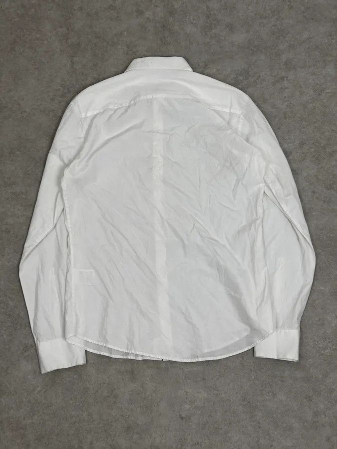 Acne Studios SS2008 Acne Studios White Minimalist Classy Shirt Size US S / EU 44-46 / 1 - 4 Thumbnail