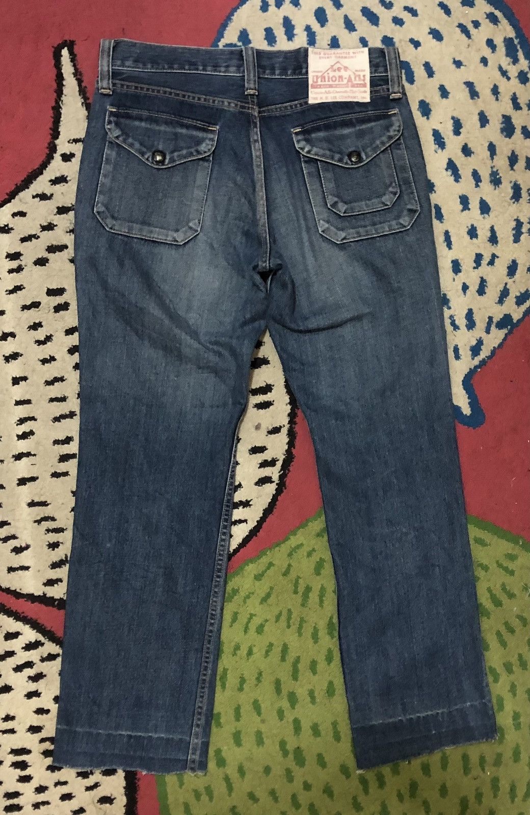 Japanese Brand × Lee × Vintage Vintage Lee union made A11S faded jeans Size 29" - 1 Thumbnail