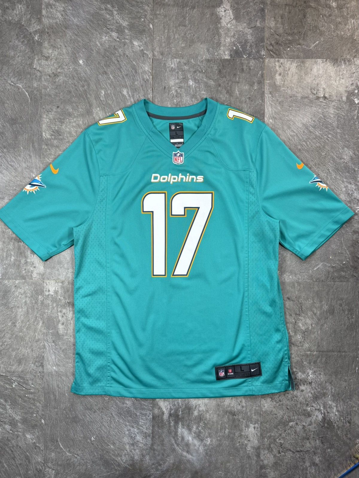 Nike Nike Miami Dolphins NFL Ryan Tannehill #17 Home Jersey Size US L / EU 52-54 / 3 - 1 Thumbnail