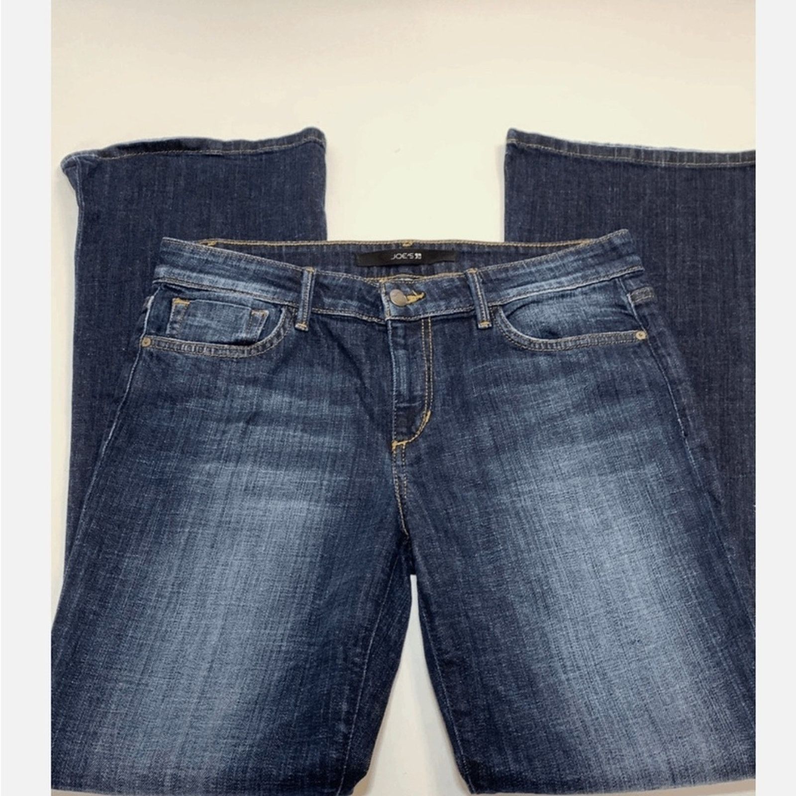Joe's Joes Jeans Dark Blue Women's Jeans Size 28" / US 6 / IT 42 - 6 Thumbnail