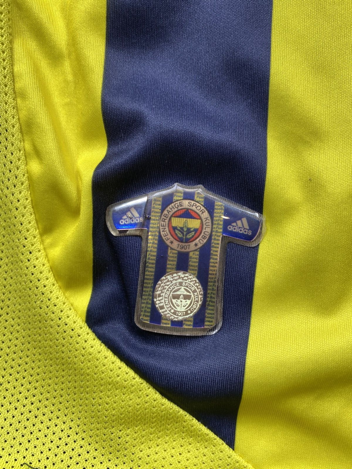 Adidas Vintage football jersey Fenerbahce 2008/09 Adidas Avea Size US XL / EU 56 / 4 - 4 Thumbnail
