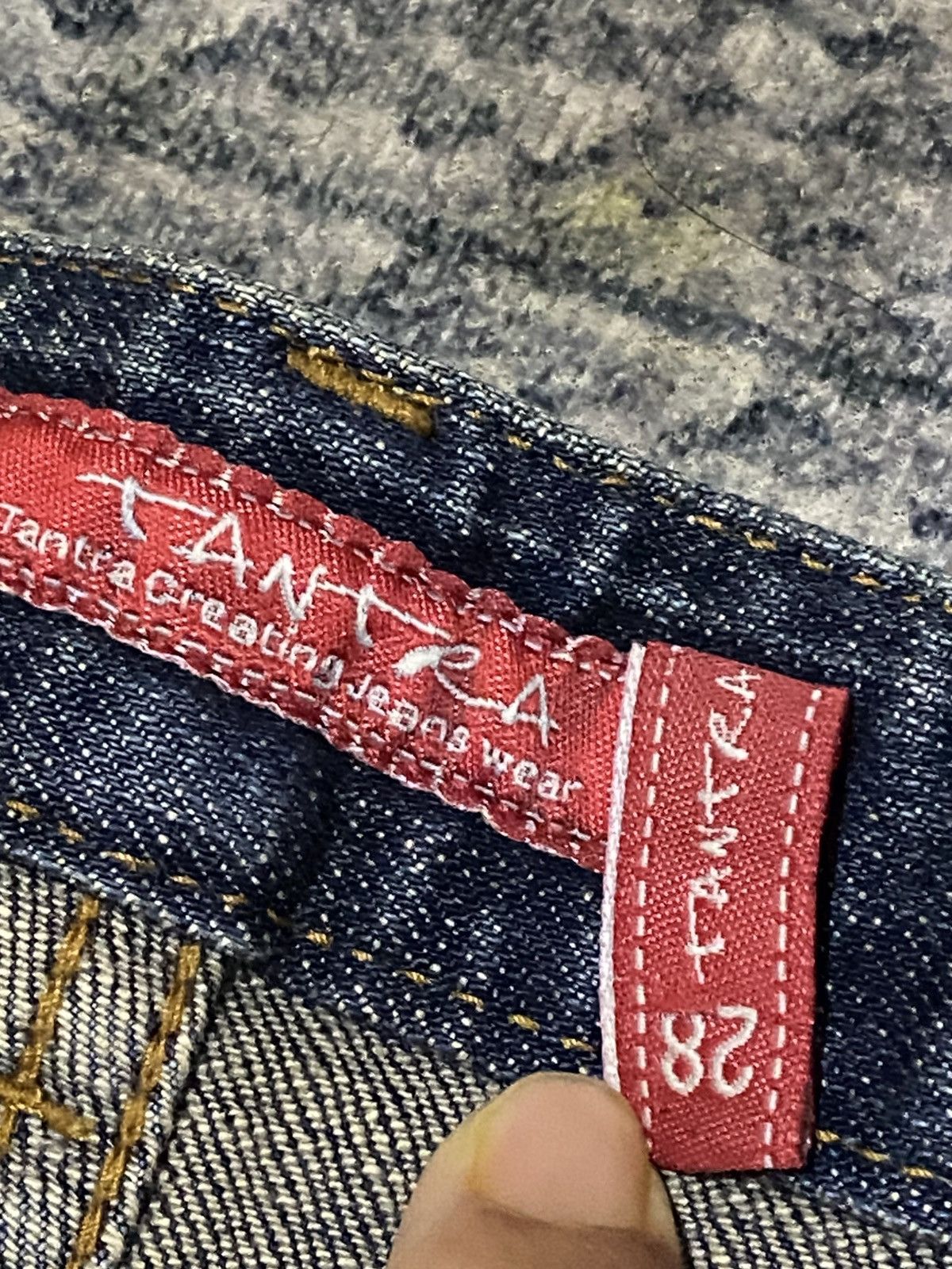 Hysteric Glamour × Japanese Brand TANTRA EMBODIED FLARED JEANS Size 28" / US 6 / IT 42 - 10 Thumbnail