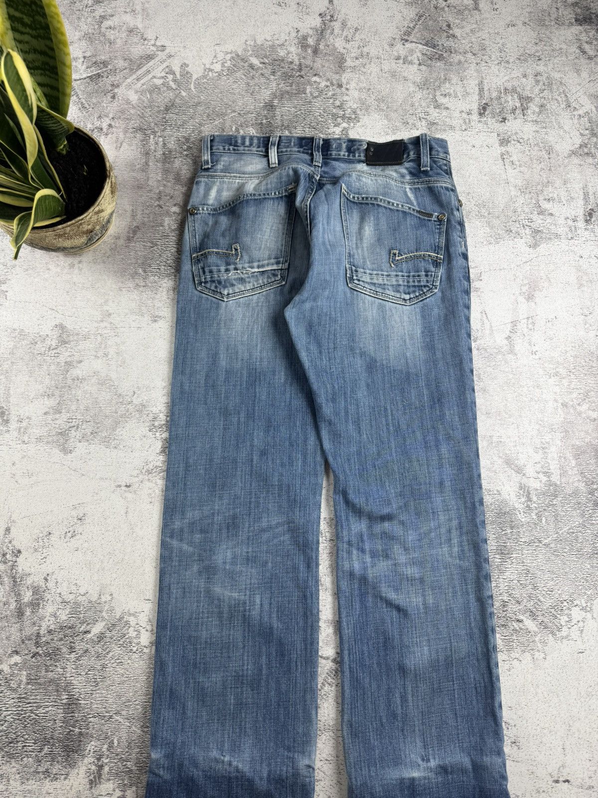 G-Star G-Star Denim Distressed W34/L34 Vintage Pants Trousers Jeans Size US 34 / EU 50 - 15 Thumbnail