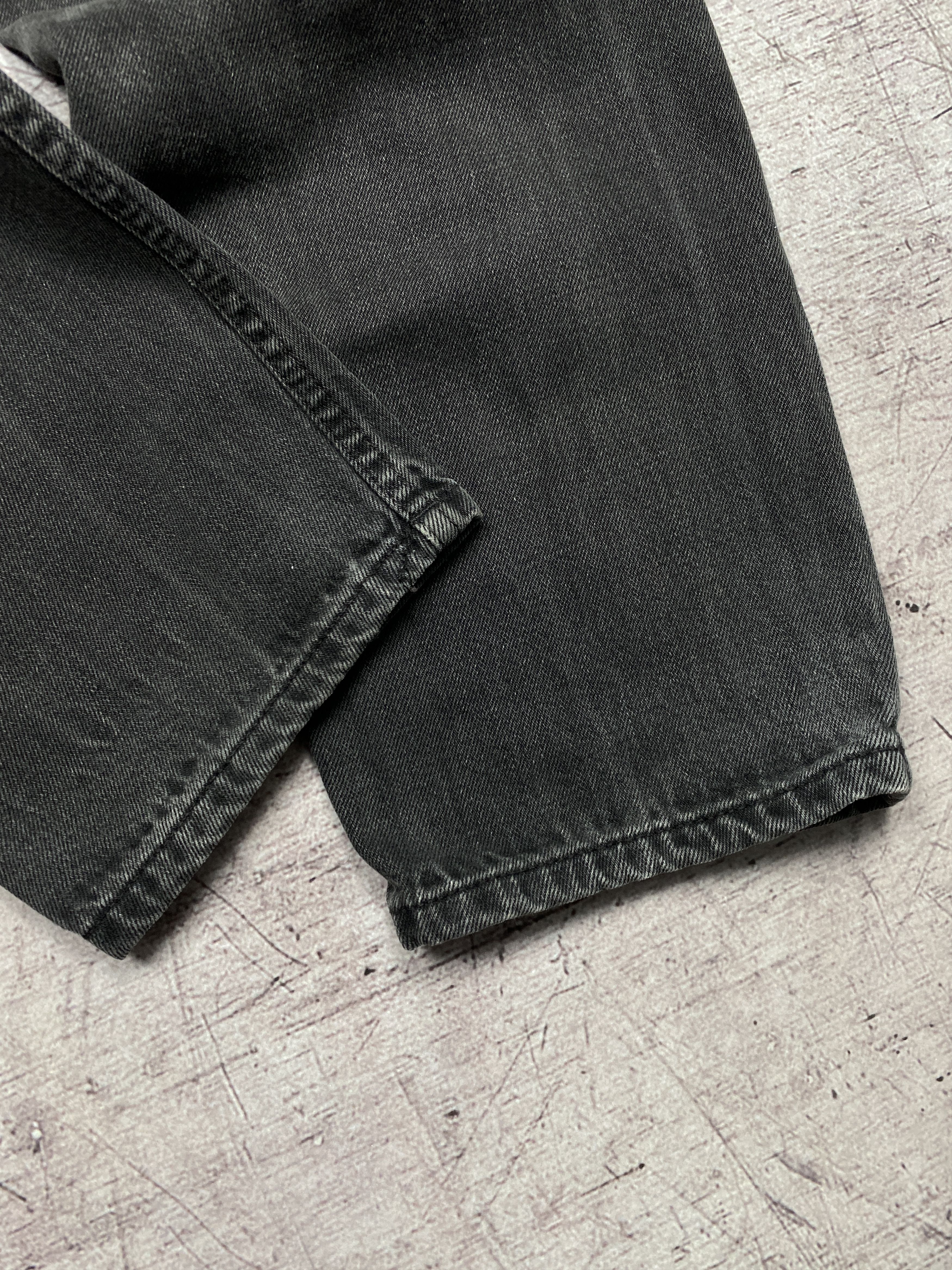 Nudie Jeans × Vintage Nudie Jeans Breezy Britt Black Worn Denim Pants Size US 32 / EU 48 - 5 Thumbnail