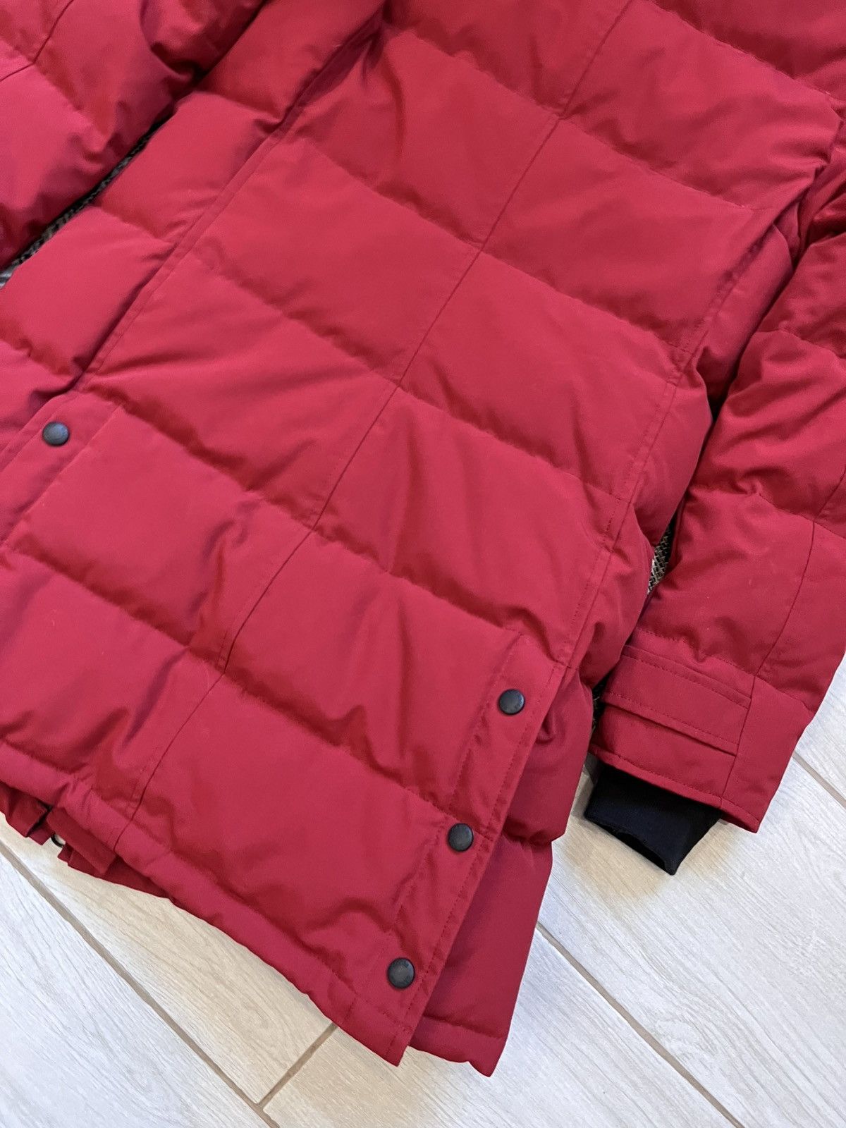 Canada Goose × Vintage Canada Goose Parka Down jacket Red Outdoor Puffer Heatherton Size S / US 4 / IT 40 - 14 Thumbnail
