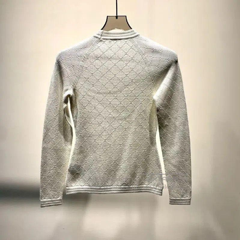 Balmain Balmain White Cotton Pullover Sweater for Women . Size XXS / US 00 / IT 34 - 7 Thumbnail