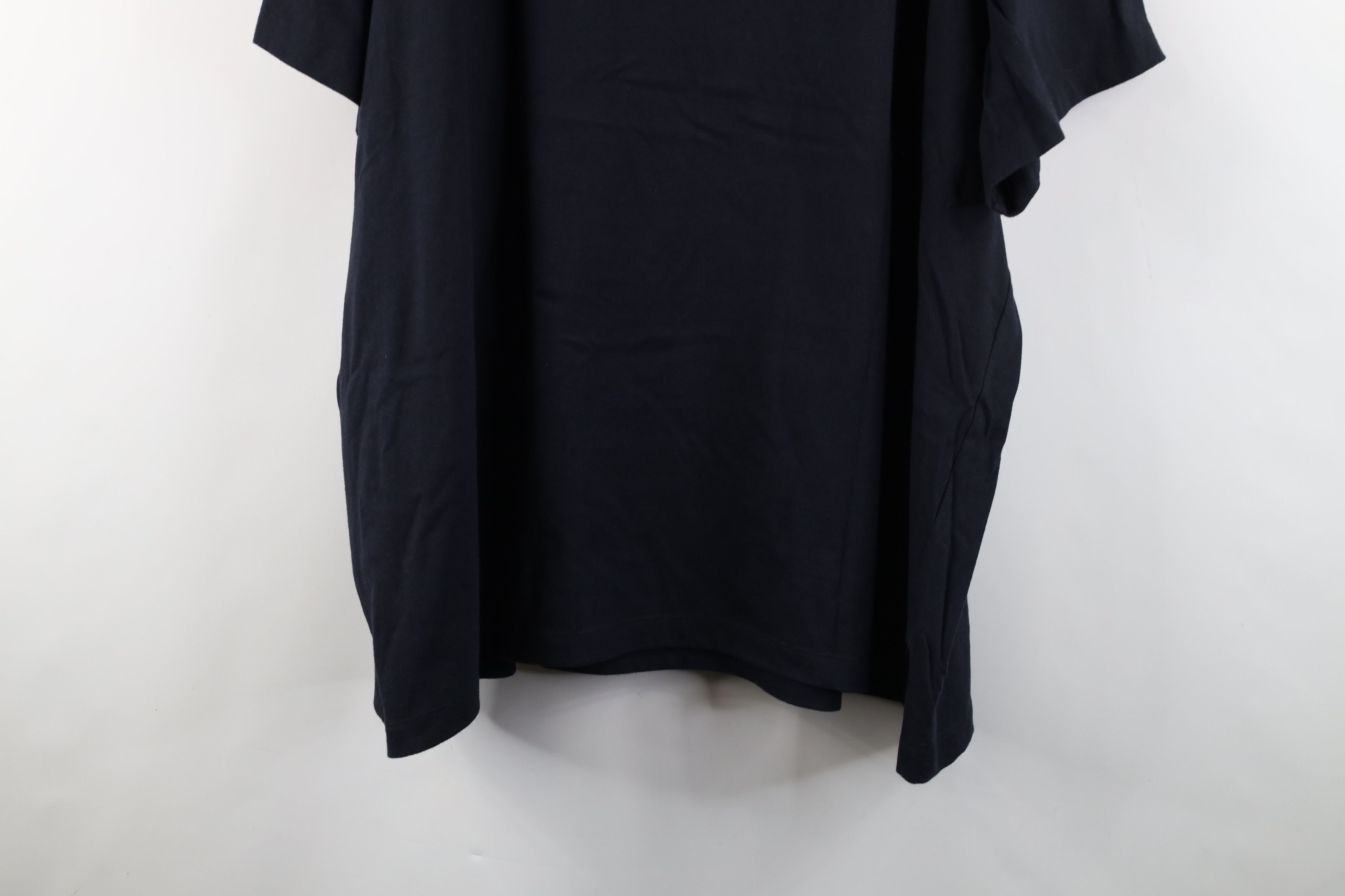 Lands' End × Vintage Vintage 90s Lands End Cotton Short Sleeve T-Shirt Navy Blue Size 3XL / US 20-22 - 11 Thumbnail
