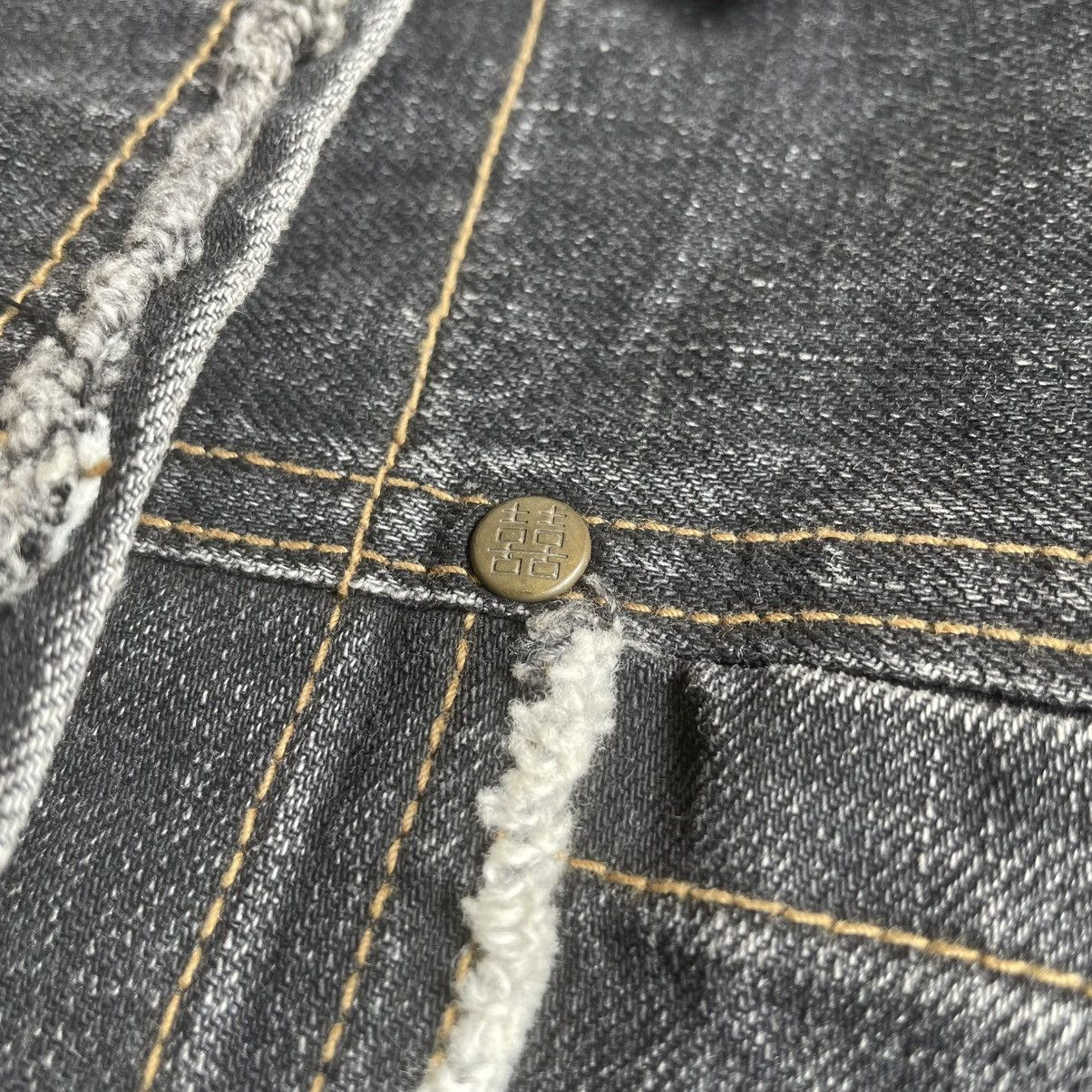 20471120 × Beauty Beast × Vivienne Tam Vintage 90s Vivienne Tam Dragon Denim Jacket Size XS / US 0-2 / IT 36-38 - 7 Thumbnail