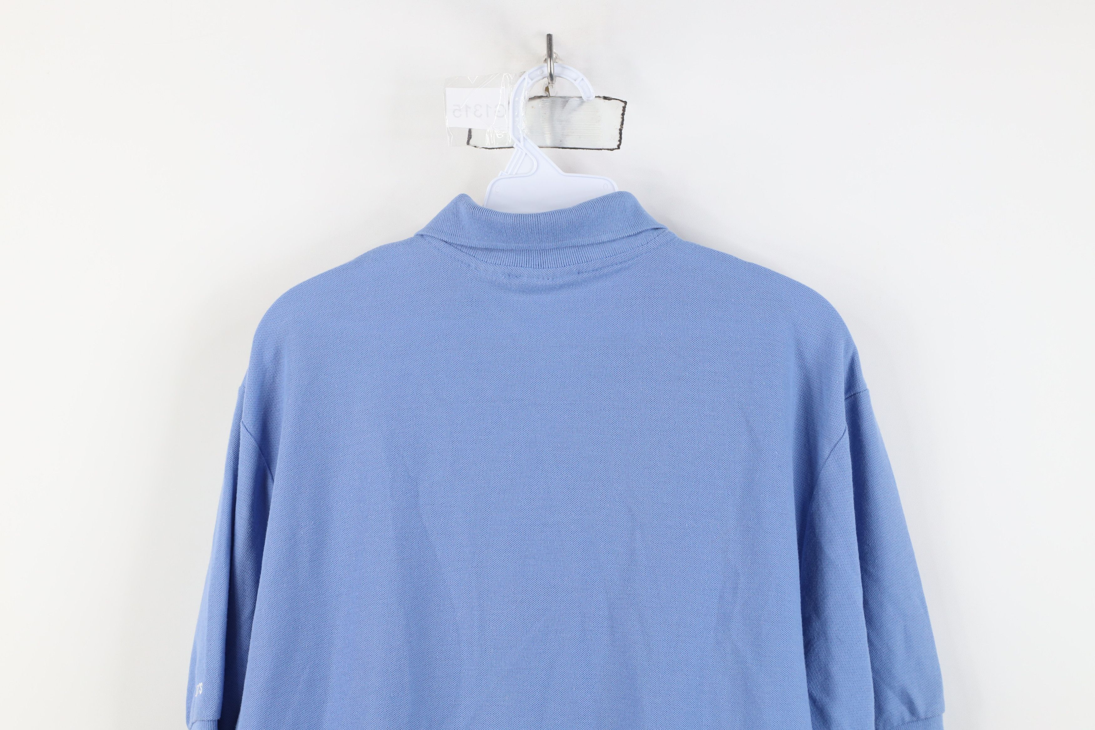 Levi's Vintage 80s Levis Spell Knit Collared Golf Polo Shirt Blue Size US L / EU 52-54 / 3 - 13 Thumbnail