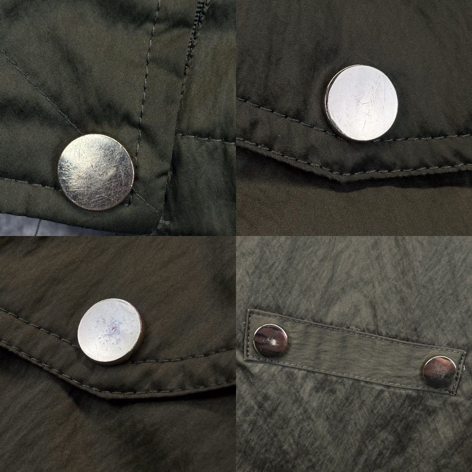 Vintage Mint Velvet Parka Jacket Size UK 8 – Womens Star Design Khaki Hooded – Vintage Style Size M / US 6-8 / IT 42-44 - 8 Thumbnail