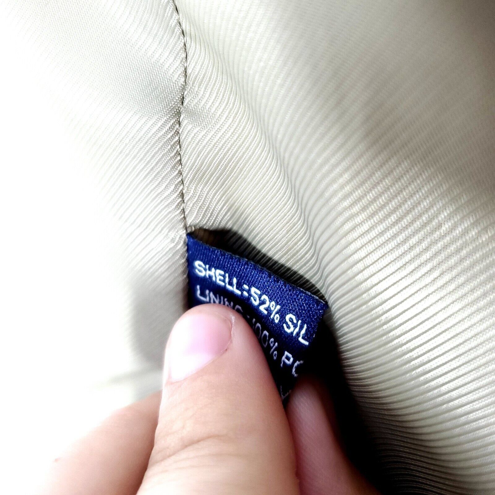 Ralph Lauren Chaps Ralph Lauren Silk Tool 2 Button Sport Coat 48L Blue Br Size 48L - 9 Thumbnail