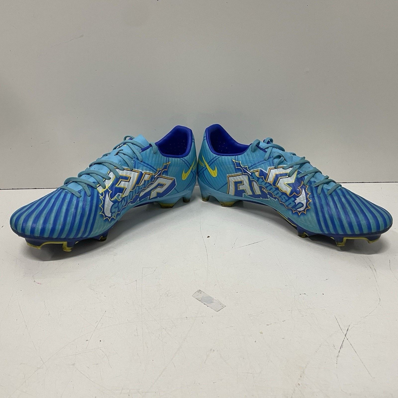 Nike Nike Zoom Vapor 15 Blue Kylian Mbappe Blue Sz 9.5 DV0707-400 Size US 9.5 / EU 42-43 - 4 Thumbnail