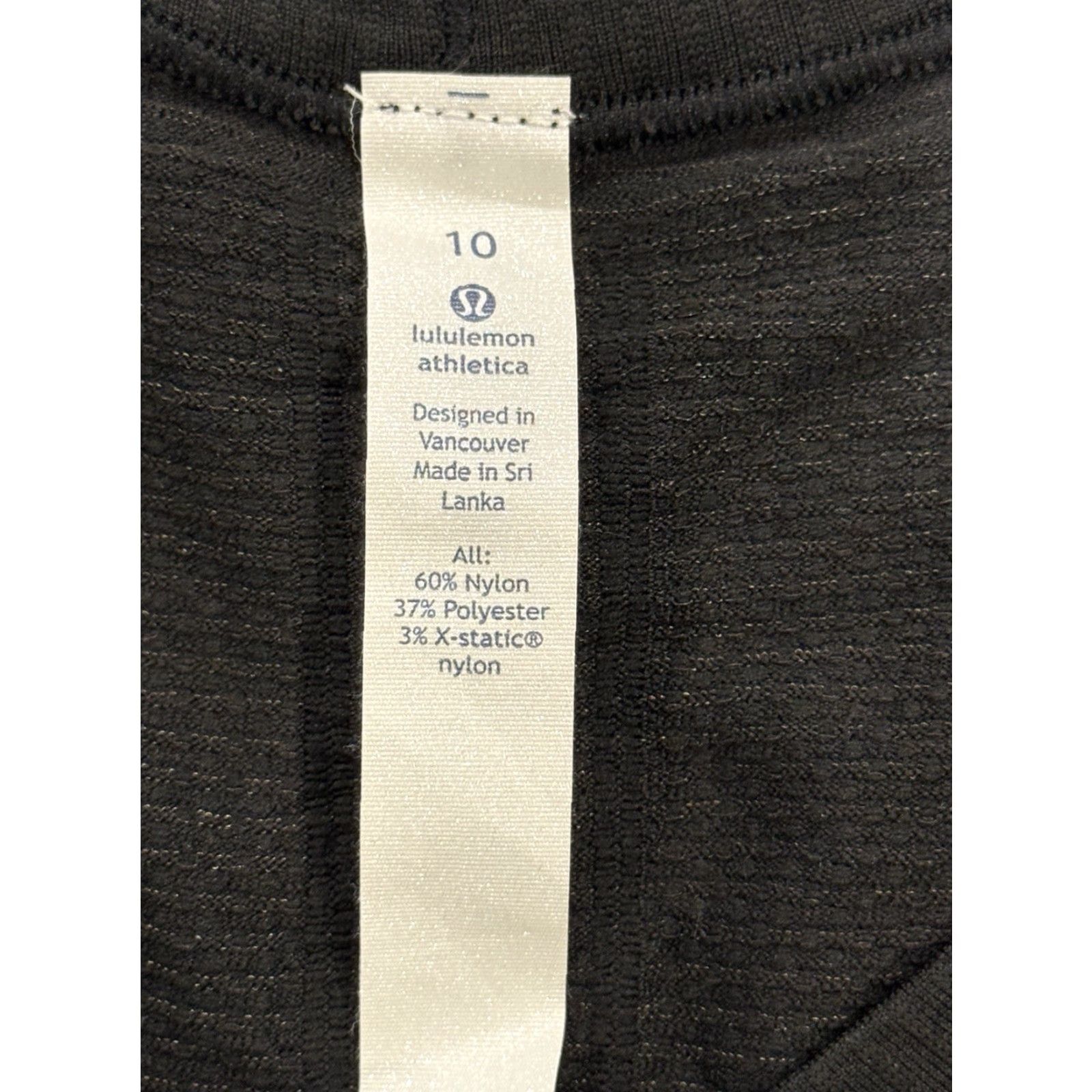 Lululemon NWT Lululemon Swiftly Tech Long Sleeve Crew Melbourne Run Australia Size 10 Ladies Black Shirt Athletic Zip? Pullover Size L / US 10 / IT 46 - 5 Thumbnail