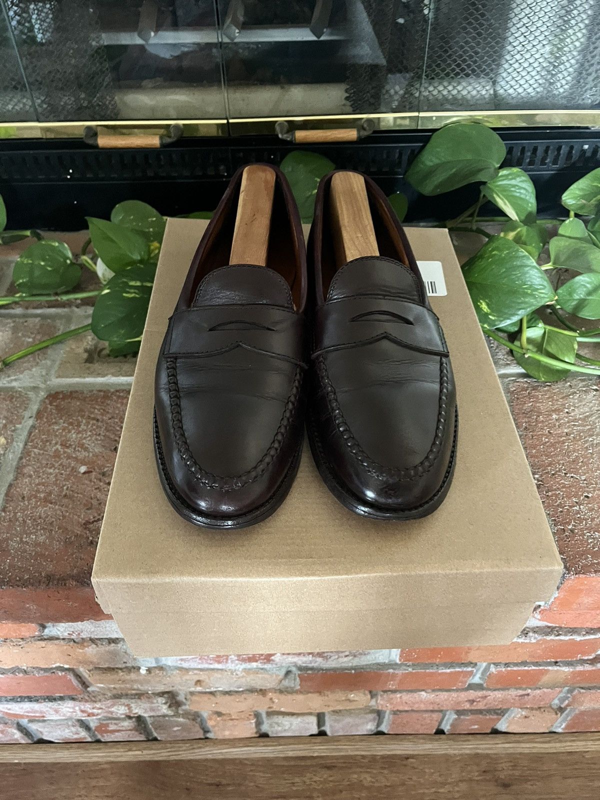 image of Alden 9.5 B/d 784 Loafer in Burgundy, Men's
